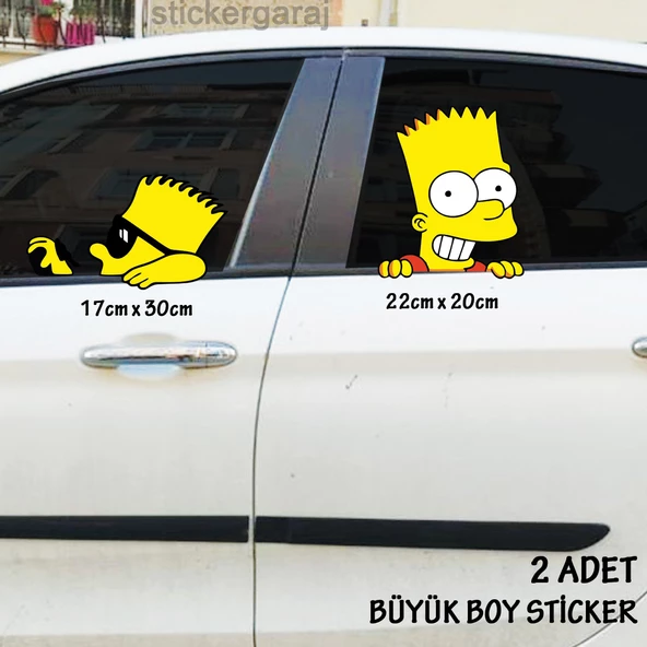 oto sticker cam resimleri oto sticker 2 adet araba yapıştırması ürün görseli 1