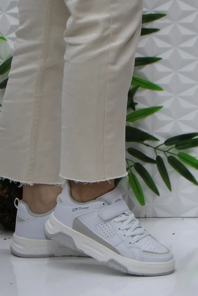 M.P 2083 Beyaz Rahat Orijinal Ürün Sneaker Kadın Ayakkabı ürün görseli 1