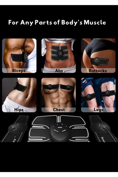 Premium Seri Karın Kası Geliştirici Kalça Sıkılaştırıcı Titreşimli Spor Aleti ürün görseli 1