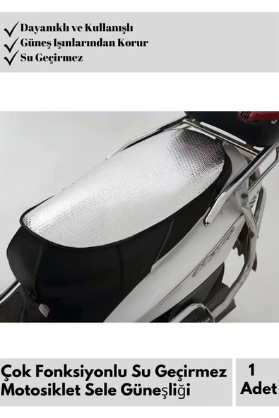 Premium Güneş Işınlarına Karşı Koruma Su Geçirmez Dayanıklı Uzun Ömürlü Motosiklet Sele Güneşliği ürün görseli 1
