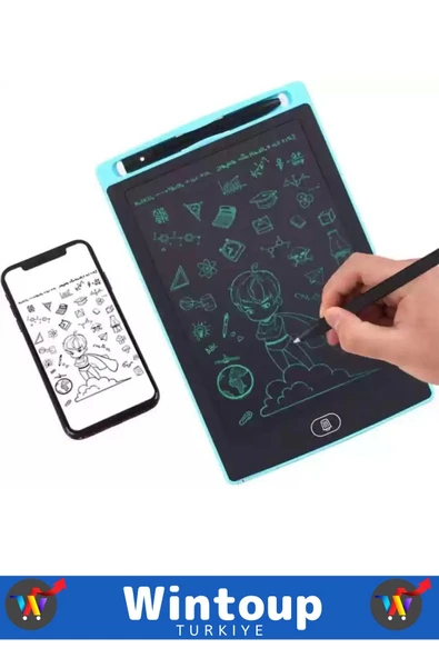 LCD Dijital Kalemli Çocuk Not Resim Grafik Çizim Eğitim Tableti 8.5 İnç Tablet ürün görseli 1