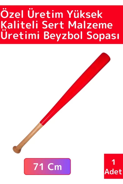 Özel Tasarım Yüksek Kaliteli Kırılmaz Hassas Kavrama Dayanıklı Ahşap Baseboll Beyzbol Sopası 71 Cm ürün görseli 1