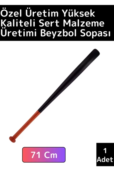 Özel Tasarım Yüksek Kaliteli Kırılmaz Hassas Kavrama Dayanıklı Ahşap Baseboll Beyzbol Sopası 71 Cm ürün görseli 1