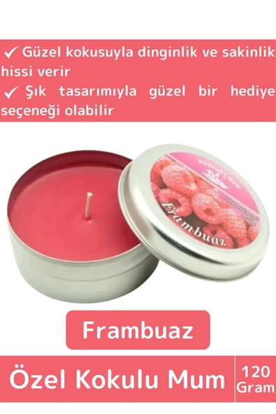 Premium Özel Metal Kutulu Arınma Huzur Meditasyon Yoga Esans Dekoratif Mum Oda Kokusu 120 Gram ürün görseli 1