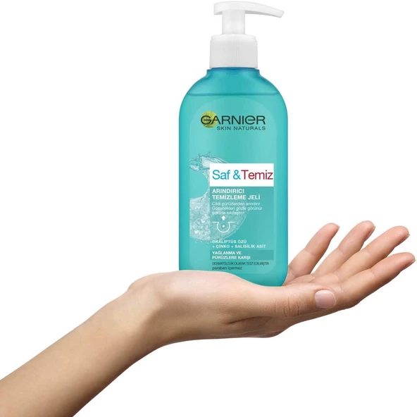 Garnier Saf Temiz Arındırıcı Temizleme Jeli 200 Ml ürün görseli 1