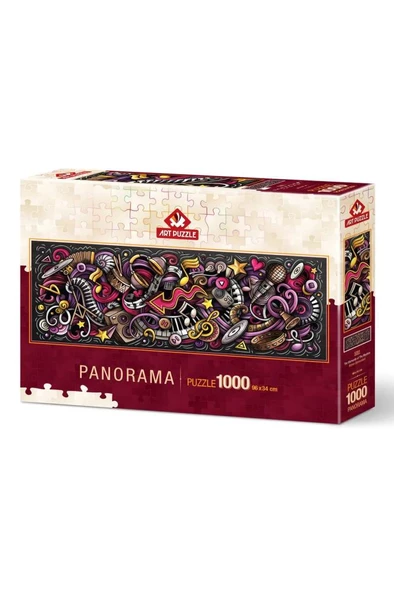 Art Puzzle Ritmin Elementleri - 1000 Parça Panorama 5351 ürün görseli 1