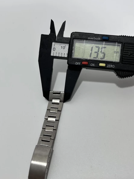 Vintage Çelik Saat Kordonu 11,5mm - Resim 4