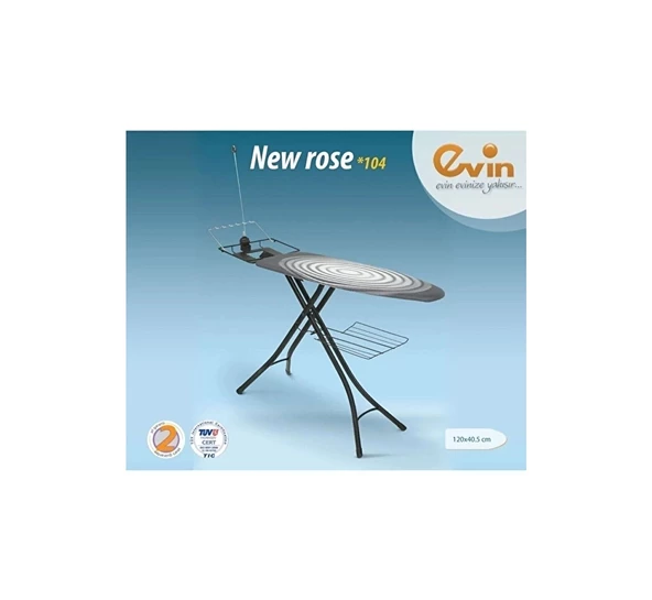Evin New Rose Black 104 Buhar Kazanlı Ütü Masası ürün görseli 1