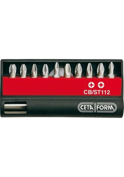 Ceta Form Cb/st112 Bits Uç Takımı 11 Parça yıldız/pozidriv ürün görseli 1