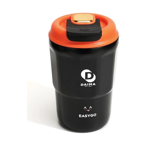 Daima EasyGo Bardak Termos Siyah 380 ml ürün görseli 1