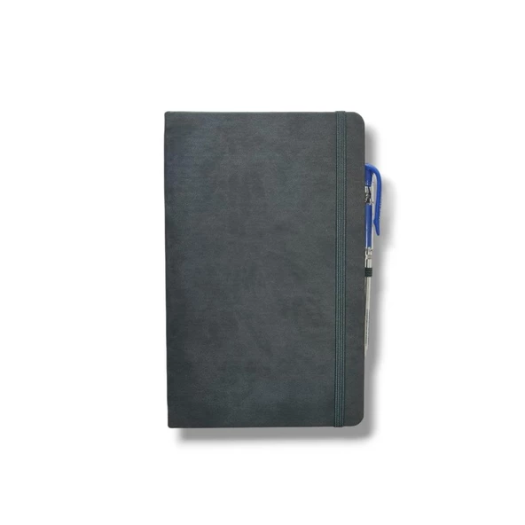 Tarihsiz 13x21 Gri Çizgili Defter ivory Kağıt ürün görseli 1