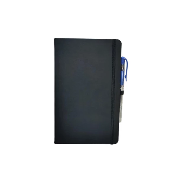 Tarihsiz 13x21 Siyah Çizgili Defter ivory Kağıt ürün görseli 1