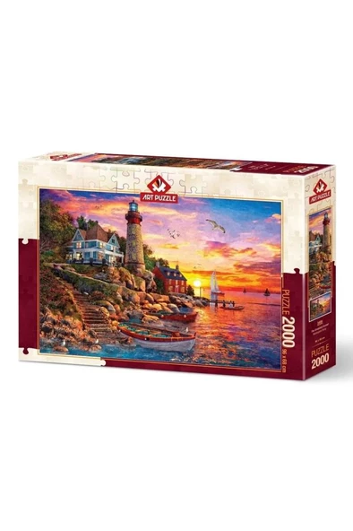 Art Puzzle Muhteşem Batış - 2000 Parça 5486 ürün görseli 1