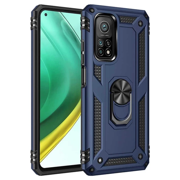 Xiaomi Mi 10T 5G Kılıf Standlı Armor Zırh Vega Silikon ürün görseli 1