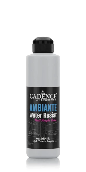 AMBIENTE SUYA DAY. AKR. BOYA AW-45 AÇIK GRİ  250ML + KATALİZÖR 10GR ürün görseli 1