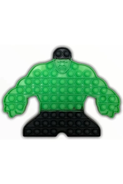 20 cm HULK Şeklinde Pop It ürün görseli 1