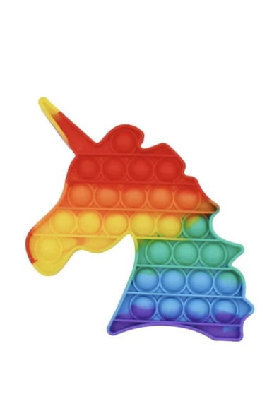 Pop It Push Buble Fidget Unicorn Popit Zihinsel Ve Duyusal Stres Oyuncağı ürün görseli 1
