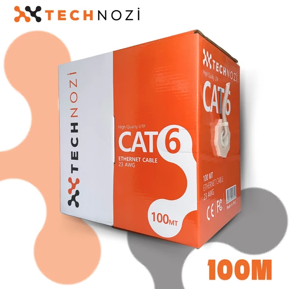 100m Metre Ethernet Cat6 Lan Patch Internet Kablosu ürün görseli 1