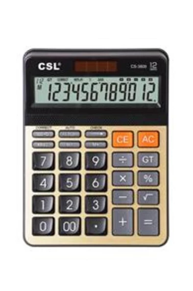 Caslo Hesap Makinesi 12 Hane CS-3809 ürün görseli 1