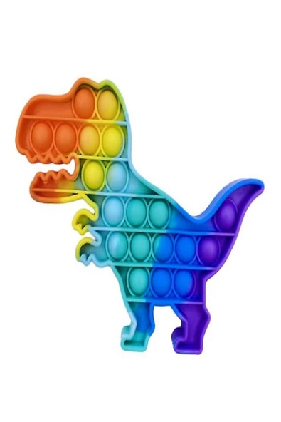 Popit Oyuncak Pop It Push Buble Fidget Dinozor Popit Zihinsel Ve Duyusal Stres Dinazor Dinozor ürün görseli 1
