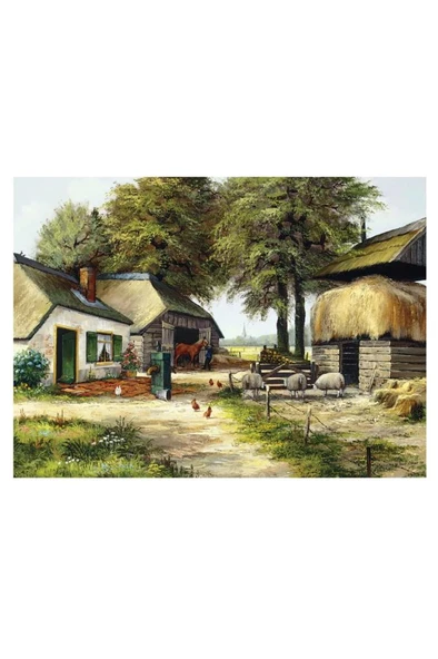 Art Puzzle Çiftlik Evi - 1000 Parça 5181 - Resim 2