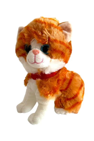 Sesli Ayakta Miyavlayan 28 cm Peluş Kedi Oyuncak ürün görseli 1