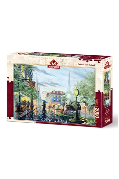Art Puzzle Yaz Yağmuru, Paris - 2000 Parça 4574 ürün görseli 1