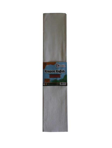 Bafix Krapon Kağıdı 50x200 CM Beyaz Krapon Kağıdı 10 Lu Paket ürün görseli 1