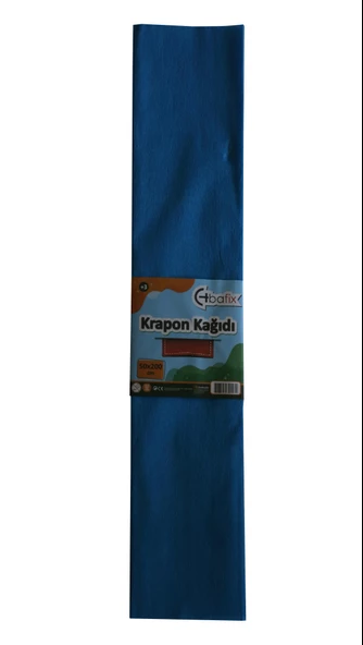 Bafix Krapon Kağıdı 50x200 CM Açık Mavi Krapon Kağıdı 10 Lu Paket ürün görseli 1