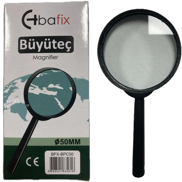 Bafix Büyüteç Plastik Çerçeveli 50 MM Büyüteç ürün görseli 1