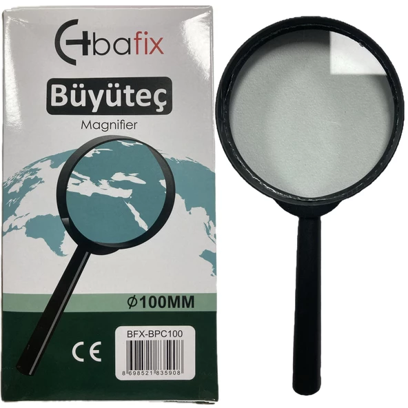 Bafix Büyüteç Plastik Çerçeveli 100 MM Büyüteç ürün görseli 1