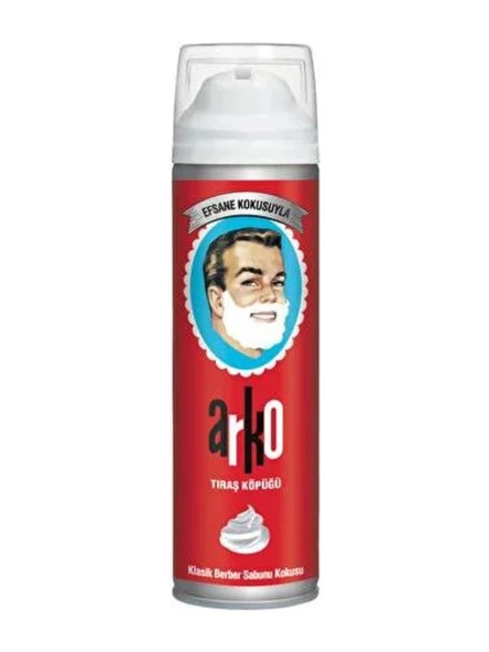 Arko 60. Yıl Özel Klasik Berber Sabunu Kokulu Tıraş Köpüğü 200 Ml 8690506539252 ürün görseli 1
