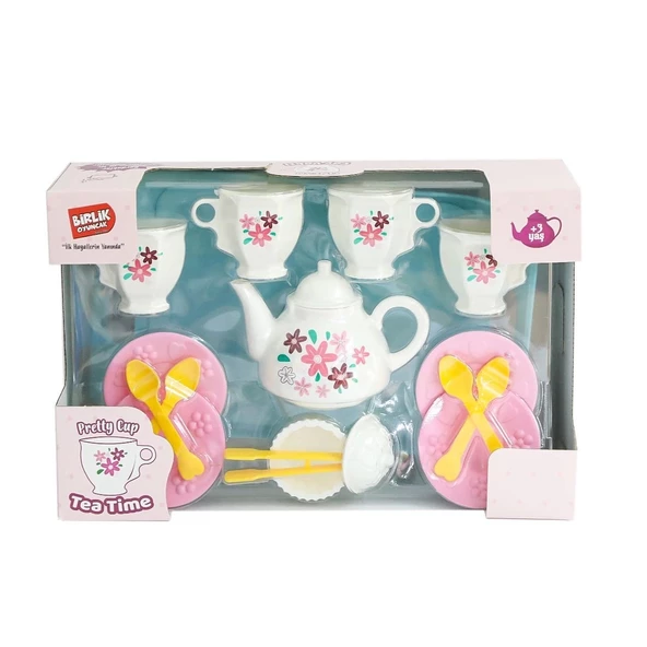 URT011-010 Fincanlı Çay Vakti -Birliktoys ürün görseli 1