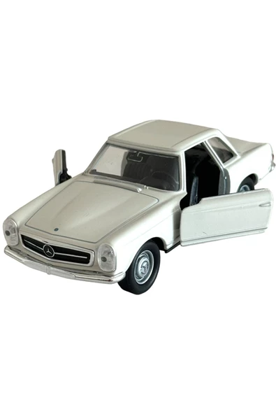 1963 MERCEDES 230SL MODEL ARABA 1:32 ÖLÇEK 11CM METAL DİECAST ürün görseli 1