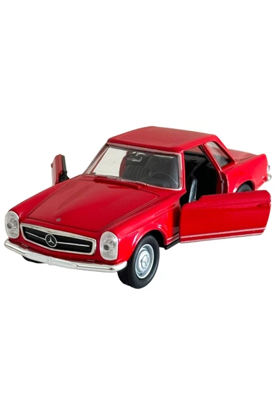1963 MERCEDES 230SL MODEL ARABA 1:32 ÖLÇEK 11CM METAL DİECAST ürün görseli 1