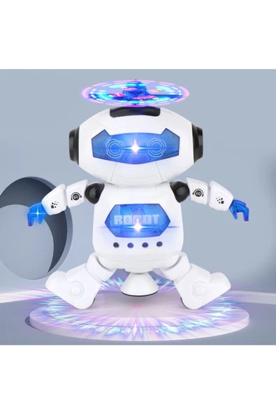 Dans Eden Robot Pervaneli Sesli Işıklı 20 cm - Resim 2