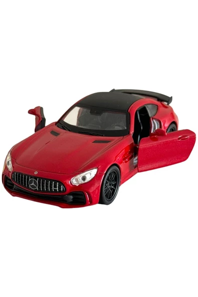 MERCEDES AMG GTR MODEL ARABA 1:36 ÖLÇEK 12CM METAL DİECAST ürün görseli 1