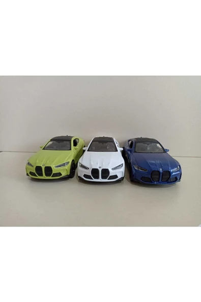 Bmw M4 Metal Model Oyuncak Araba 1.36 Ölçek 12 Cm Tek Adet ürün görseli 1