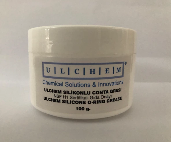 Ulchem O-Ring Conta Gresi Nsf H1 Sertifikalı Gıda Makinelerine Uygun Silikonlu Gres -100 G ürün görseli 1