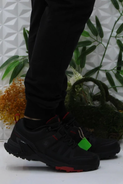 Lumberjack Star Siyah Kırmızı Rahat Orijinal Ürün Waterproof Outdoor Ayakkabı ürün görseli 1