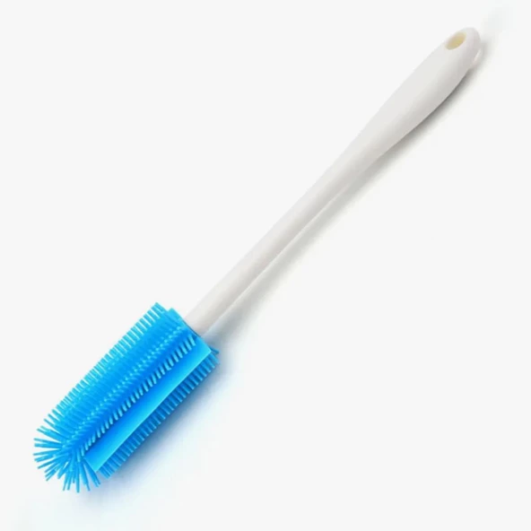 Go ithalat Temizleme Silikon uçlu Fırçası Biberon Şişe Termos Sürahi Kavazon Kettle Matara Fırçası ürün görseli 1