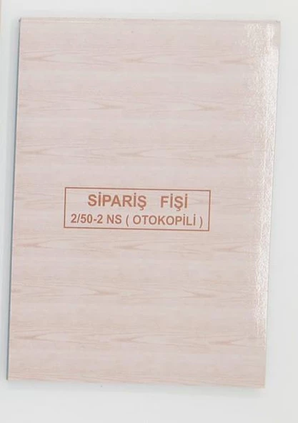 DILMAN SIPARIS FISI 14X20 2 NUSHA 50 SAYFA ürün görseli 1