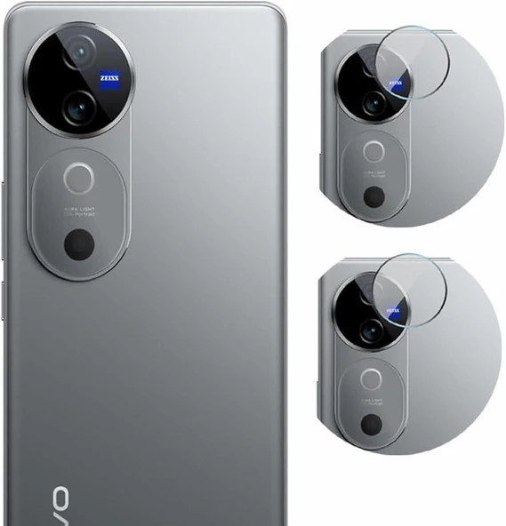Vivo V40 5G Esnek Nano Kamera Lens Koruyucu (2 Adet) ürün görseli 1