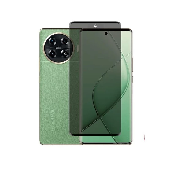 Tecno Spark 20 Pro Plus ile Uyumlu Hidrojel Nano Ekran Koruyucu Film HAYALET(Privacy) ürün görseli 1