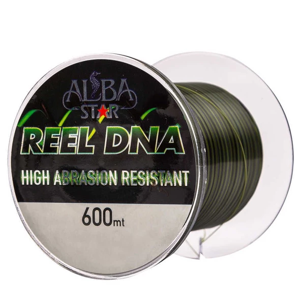 Albastar Reel Dna 0.30 mm 600m Olta Misinası Kamuflaj 6.4 kg Çeker ürün görseli 1