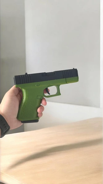 Glock 19 Hareketli Özel Tasarım - Askeri Yeşil ürün görseli 1
