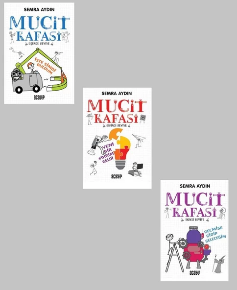 Semra Aydın Mucit Kafası Seti 3 Kitap ürün görseli 1