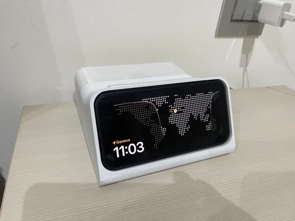 Iphone 12/13/14/15 Pro Max (MagSafe) Bekleme Modu Şarj  Standı ürün görseli 1