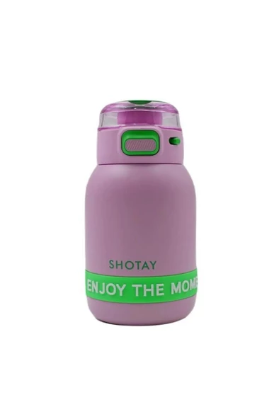 Shotay Çocuk Termos Matara 600Ml Mor ürün görseli 1