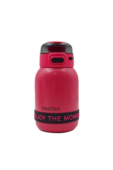 Shotay Çocuk Termos Matara 600Ml Fuşya ürün görseli 1